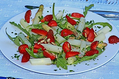 Spargel - Erdbeer - Salat 14