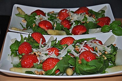 Spargel - Erdbeer - Salat 6