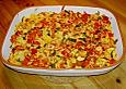 Polenta mit Paprika - K&auml;se - Kruste