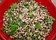 Augenbohnensalat mit Kaperndressing