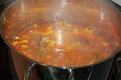 Pikanter Kanincheneintopf
