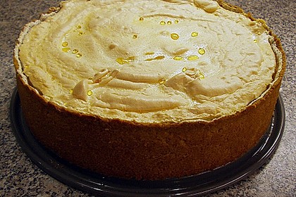 Rhabarberkuchen mit Vanillepudding und Baiser 6
