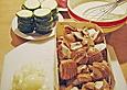 Nudelauflauf mit Champignons und Putenbrust
