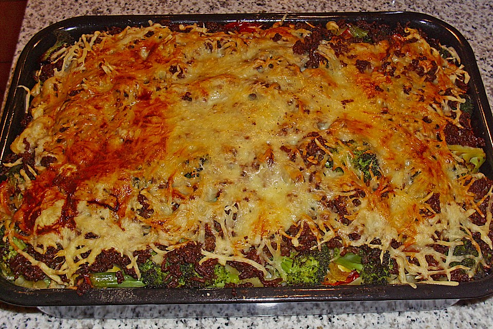 Bunter Nudelauflauf mit Hackfleisch (Rezept mit Bild) | Chefkoch.de