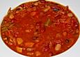 Bohnensuppe feurig  scharf