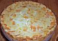 Schmandkuchen mit Mandarinen