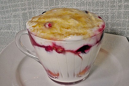 Quark Dessert mit Fr&uuml;chten 1