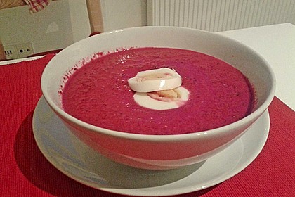 Litauische Rote - Bete - Suppe (kalt) 11