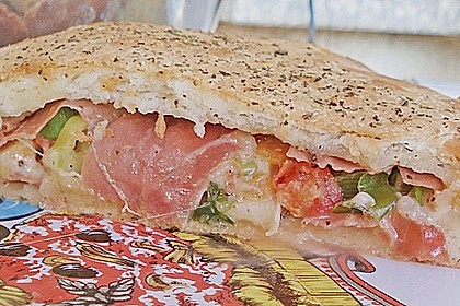Gef&uuml;llte Focaccia 12