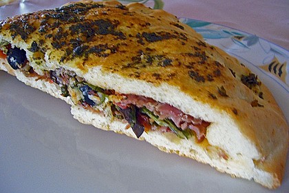 Gef&uuml;llte Focaccia 1