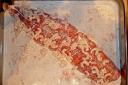 Überbackener Lachs 2