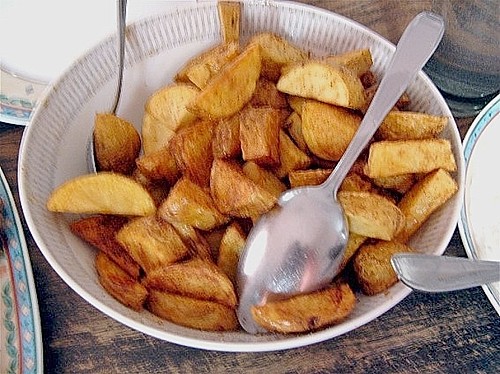 Frittierte Kartoffeln (Rezept mit Bild) von GudrunN | Chefkoch.de