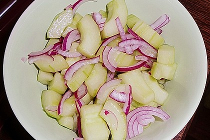 Asiatischer Gurkensalat 2