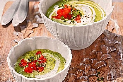 Ibu's kalte Zucchini - Joghurt - Suppe
