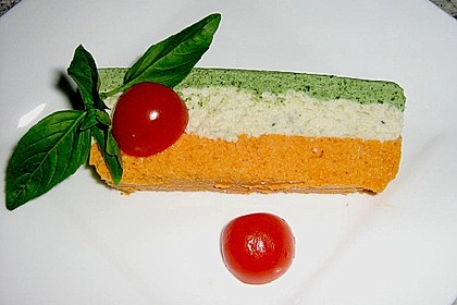 Dreifarbige Mousse 1