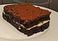 Oreo Brownies with Cream Cheese Swirls