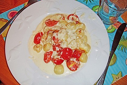 Mozzarella -Tomaten - Gnocchi 1