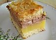 Bienenstich mit  Orangen  und Schokocreme