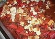 Ofenletscho mit Knobi und Feta