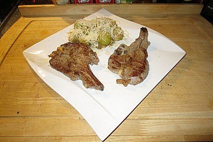 Rosenkohlsalat mit Eier und Speck 6