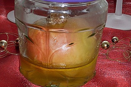 Ganzer Bratapfel im Glas 5