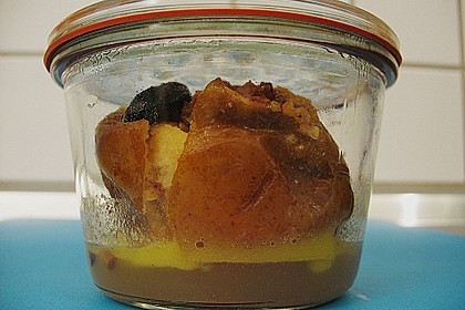 Ganzer Bratapfel im Glas 8
