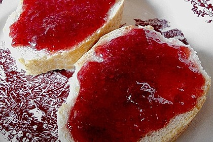 Erdbeermarmelade mit Traubensaft 1