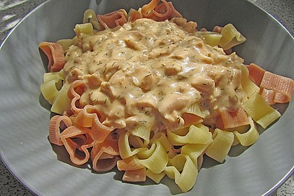 Lachs - Tagliatelle
