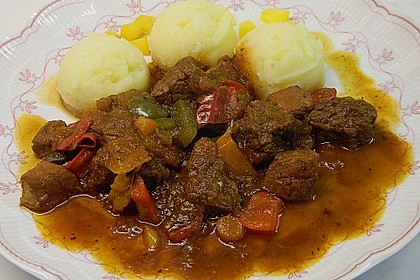 Pikantes Gulasch