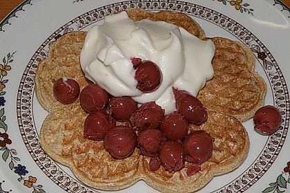 Rosinenkinds fettarme Buttermilchwaffeln 1