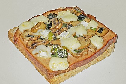 Leberk&auml;se - Toast &aacute; la Merceile
