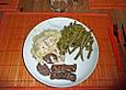 Tournedos mit Bourbonrahmso&szlig;e und gr&uuml;nem Pfeffer