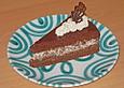 Gef&uuml;llte Schoko - Nuss - Torte