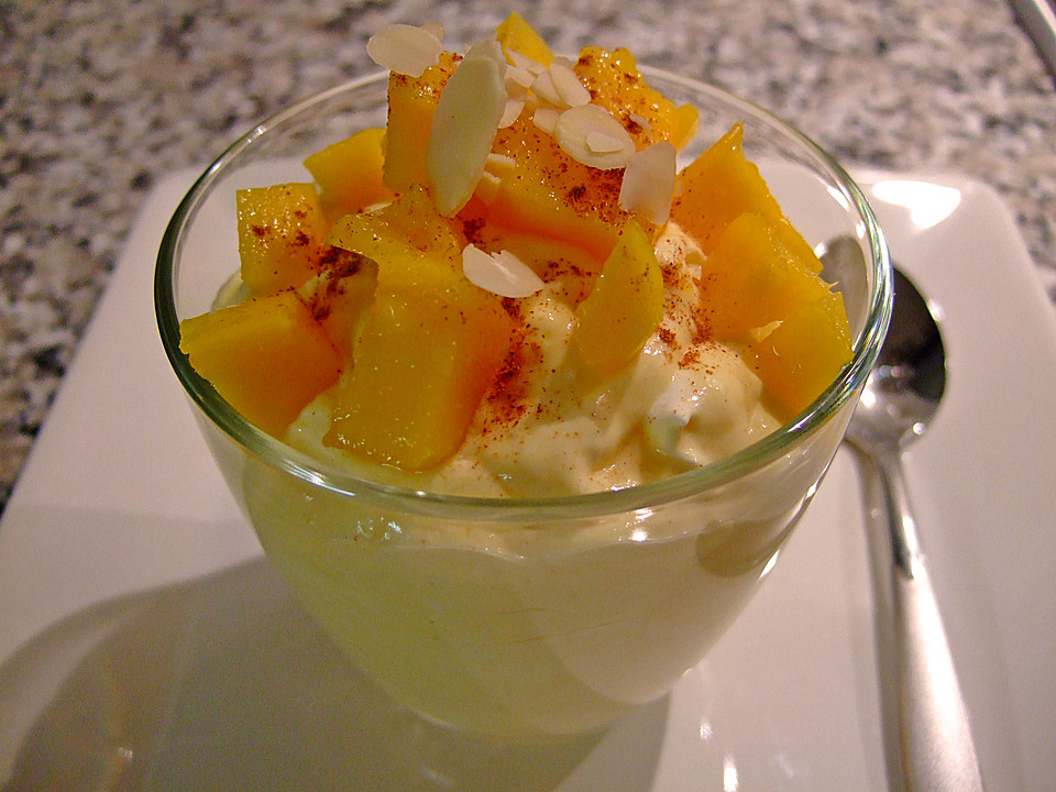 Mango - Quark - Dessert (Rezept mit Bild) von kathawillwas | Chefkoch.de