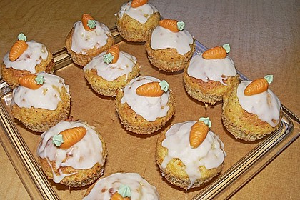 Möhren - Muffins 1