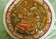 Mitternachtssuppe mit viel Fleisch