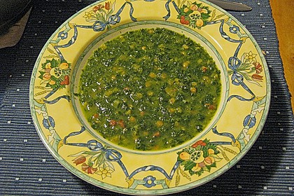 Spinatsuppe west - &ouml;stlich