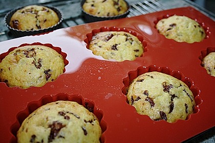 Schnelle Schoko - Bananen - Muffins 1