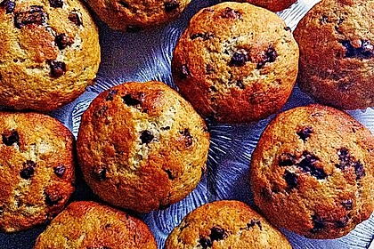 Schnelle Schoko - Bananen - Muffins 9