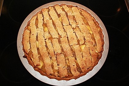 Schneller gedeckter Apfelkuchen 3