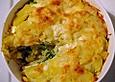 Kartoffel - Wirsing - Auflauf mit Feta