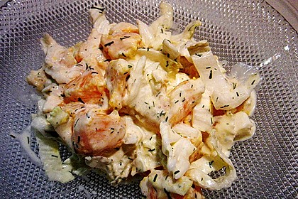 Chinakohl mit Orangenwürfeln 21