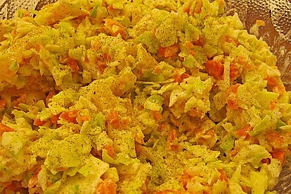 Chinakohl mit Orangenwürfeln 22