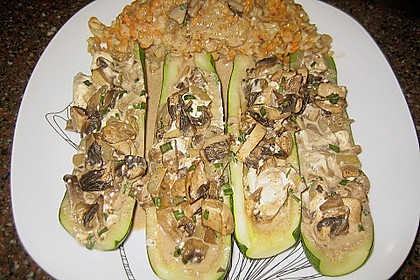 Gef&uuml;llte Zucchini 2