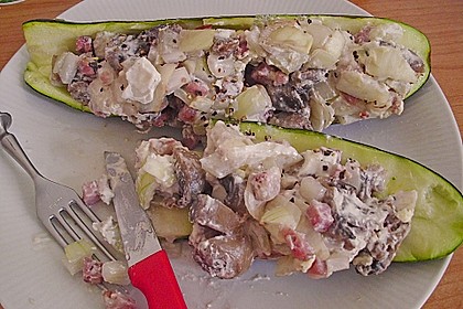 Gef&uuml;llte Zucchini 4