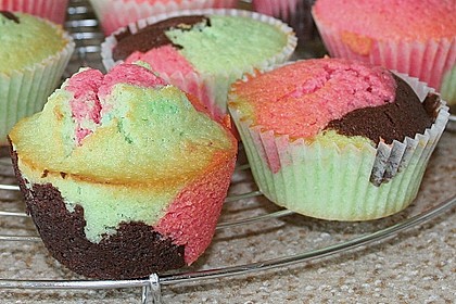 Bunte Muffins