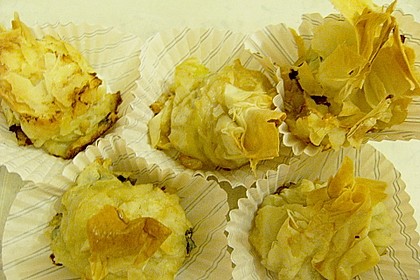 Strudelsackerl mit Shrimpsf&uuml;llung