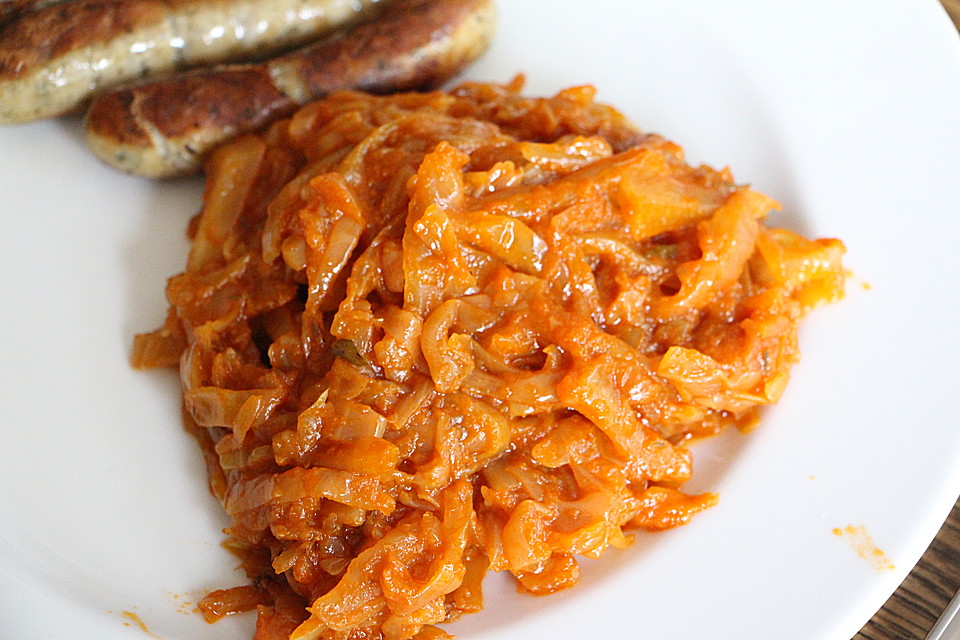 Gedünstetes Paprika - Tomaten - Kraut (Rezept mit Bild) | Chefkoch.de