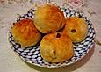 Quarkbr&ouml;tchen mit Rosinen