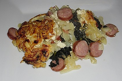 Grünkohl - Auflauf 1